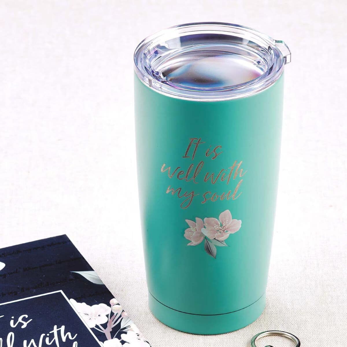 It Is Well Stainless Steel Travel Tumbler, picture 2