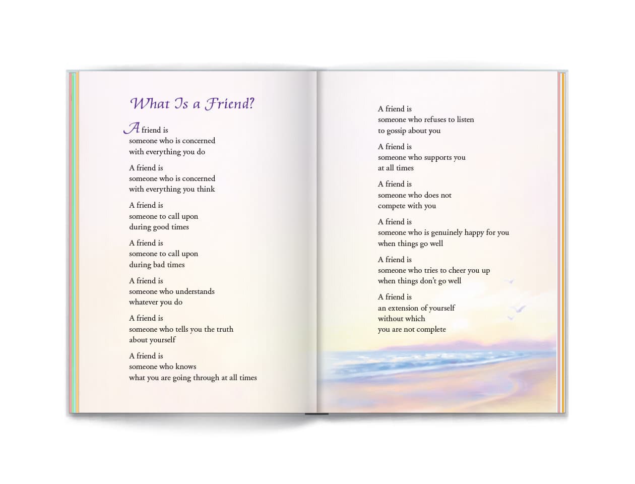I'm Lucky to Have a Friend like You by Susan Polis Schutz, picture 4