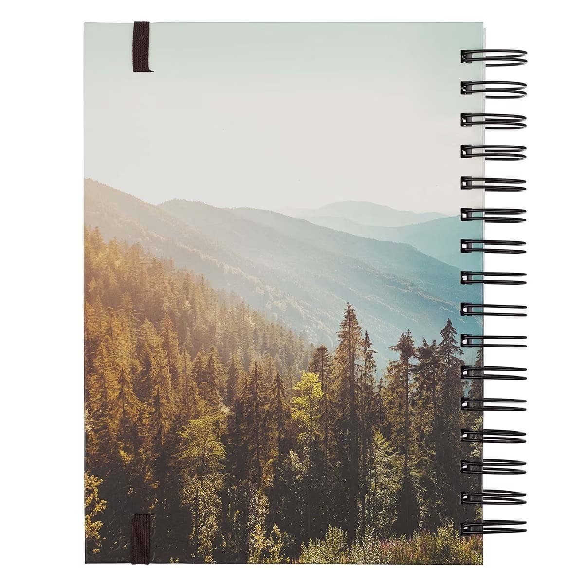 Be Strong and Courageous - Joshua 1:9 Large Spiral Journal with Elastic Closure, picture 2