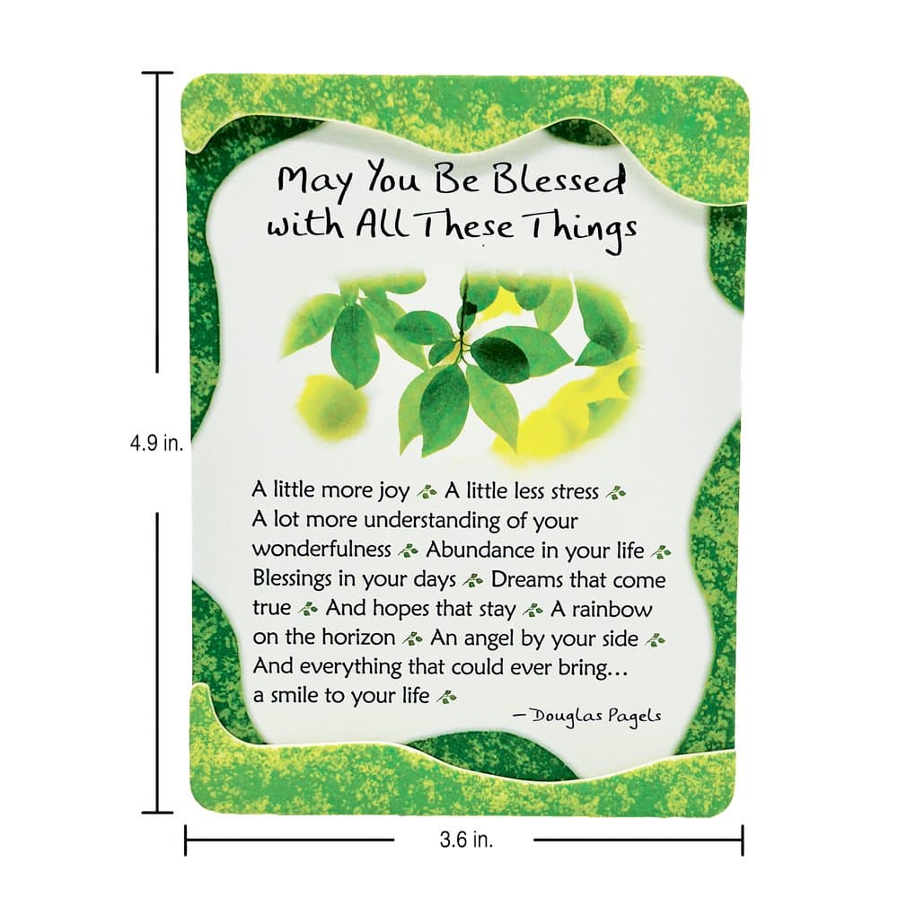 "May You Be Blessed with All These Things" Magnet with Easel Back by Douglas Pagels, picture 2