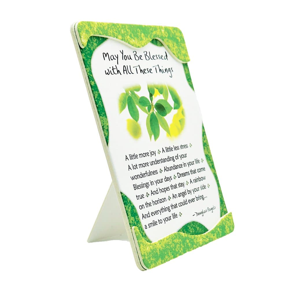 "May You Be Blessed with All These Things" Magnet with Easel Back by Douglas Pagels, picture 3