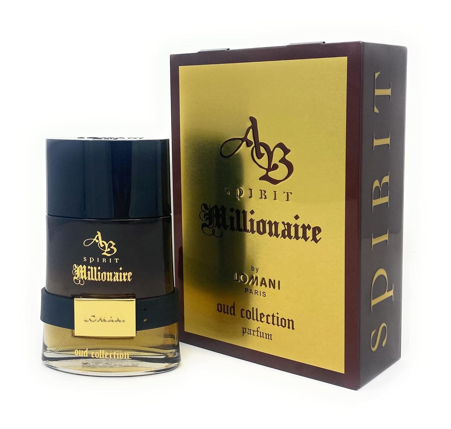 AB Spirit Millionaire Oud Collection by Lomani for Men - 3.3 oz Parfum Spray, picture 3