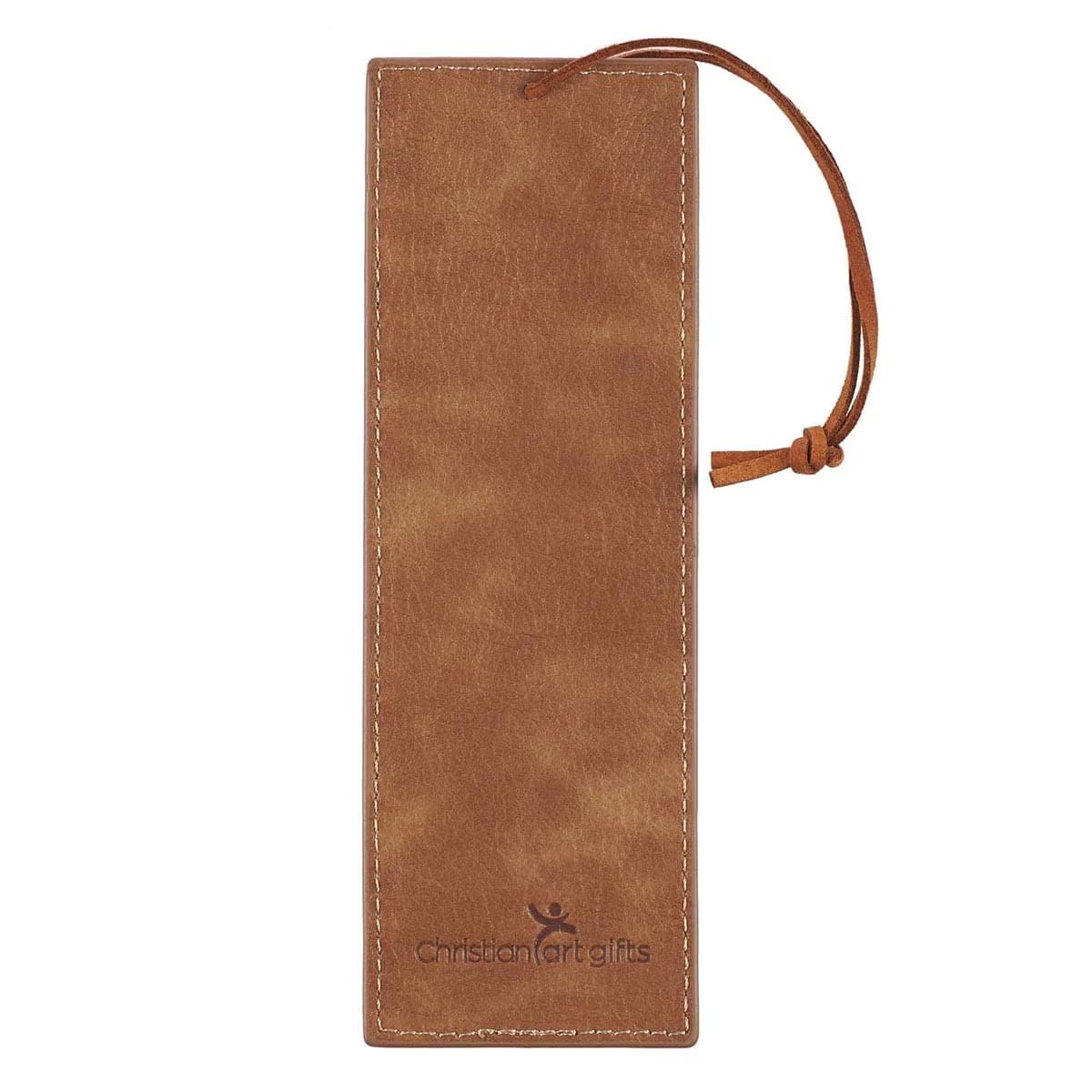 Trust In The LORD - Proverbs 3:5 Tan Faux Leather Bookmark, picture 2