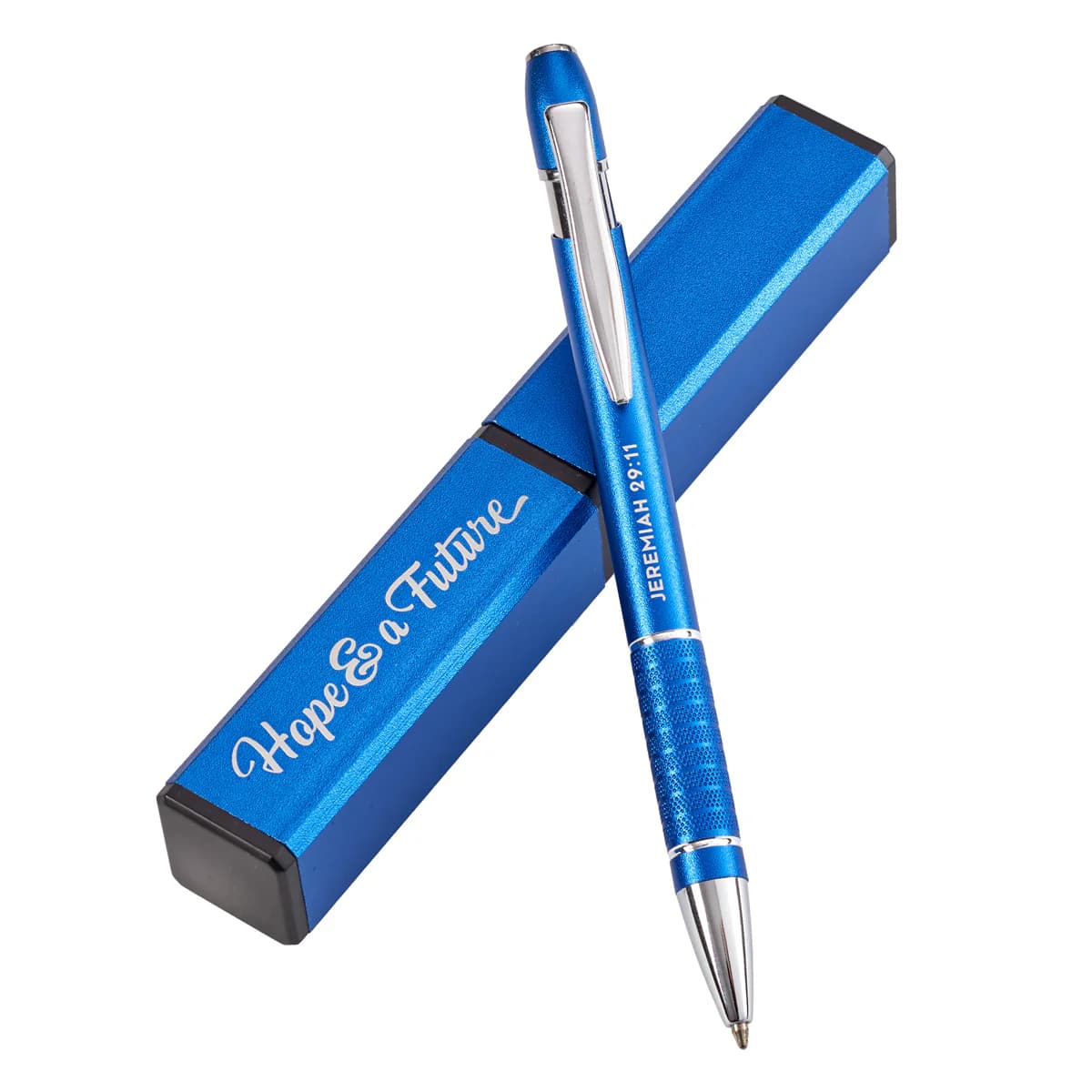 Hope & A Future Jeremiah 29:11 Metal Pen In Tube