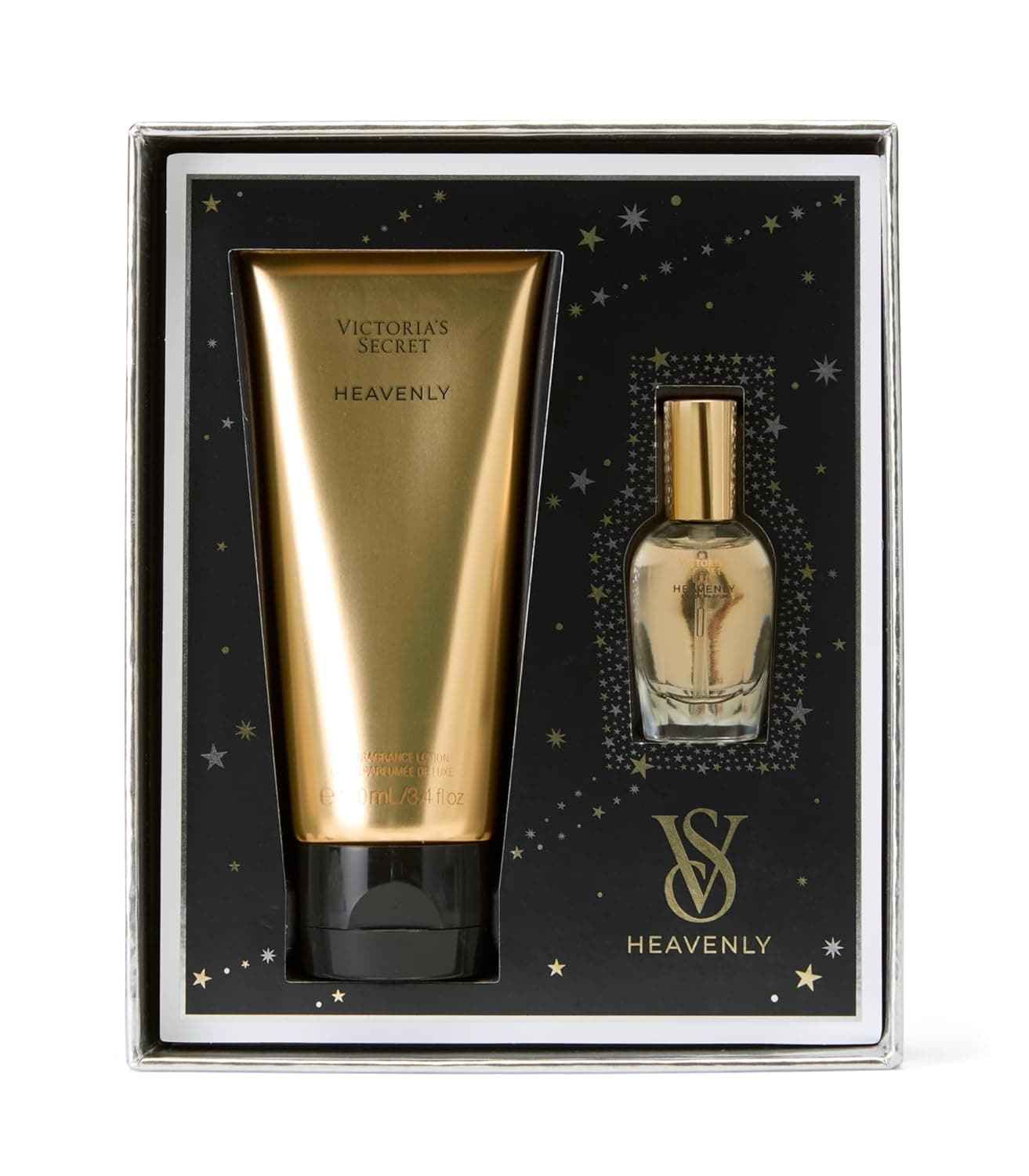 Victoria's Secret Heavenly Mini Fragrance Duo Gift Set, Eau de Parfum & Travel Lotion