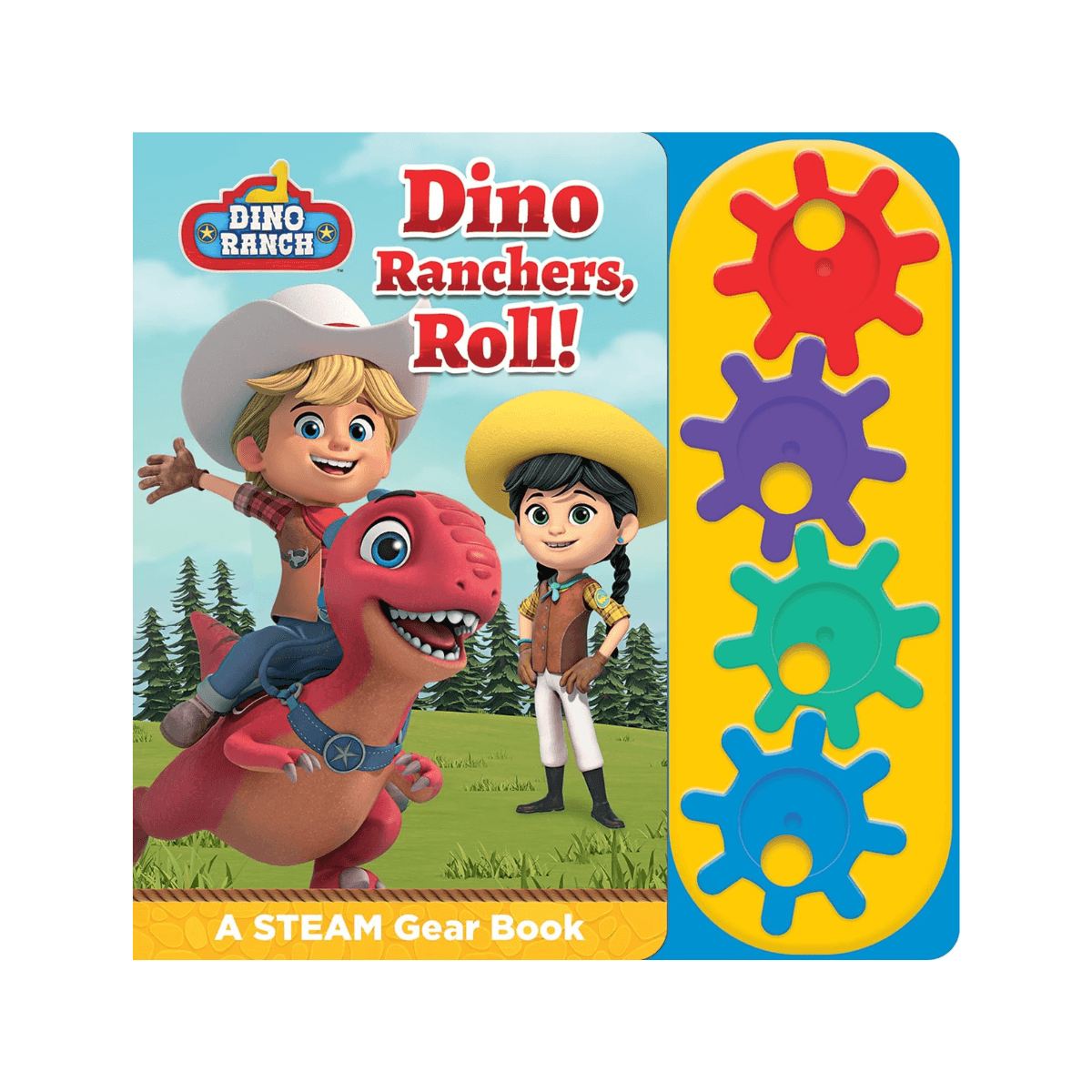 Dino Ranch: Dino Ranchers, Roll! a Steam Gear Sound Book