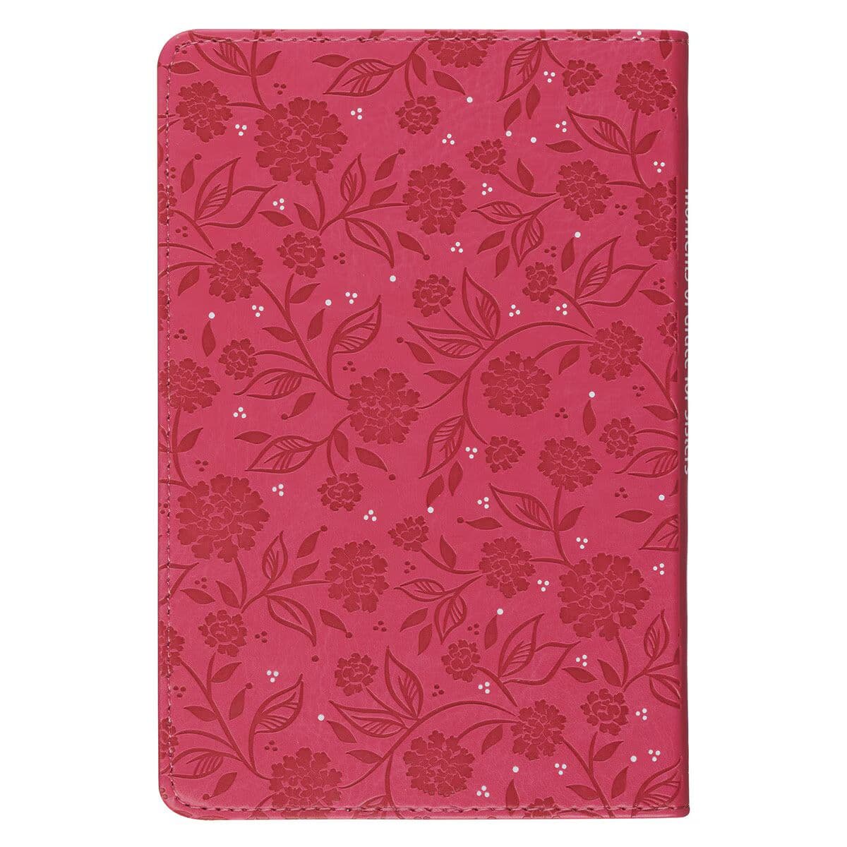 Moments of Grace for Sisters: Stories and Scriptures Pink Faux Leather Gift Book, picture 2