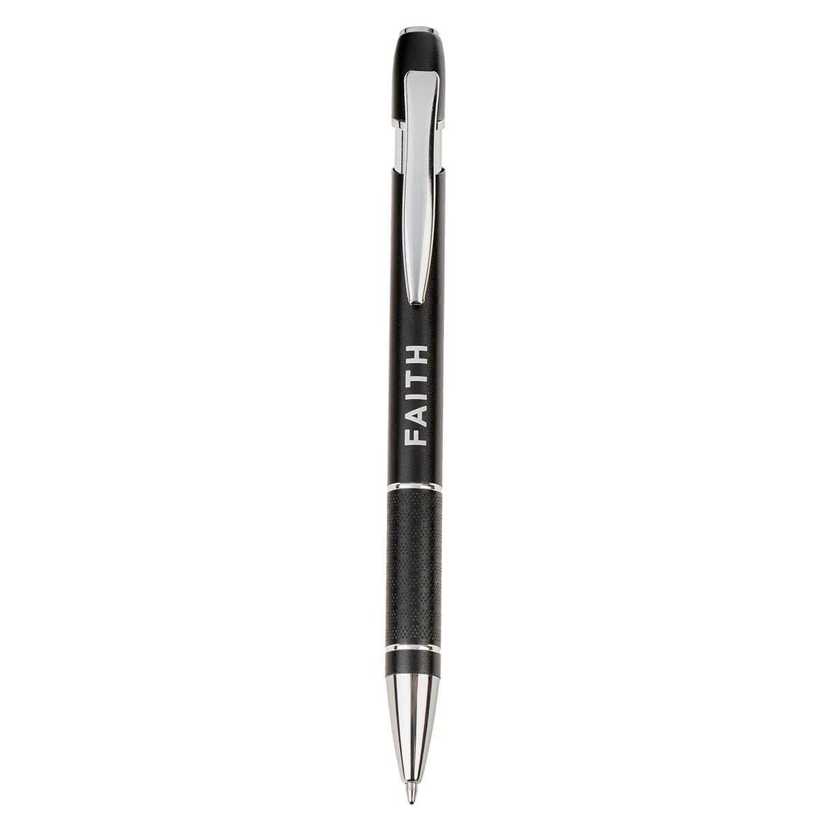 Faith - Matthew 17:20 Black and Brown Classic Gift Pen, picture 3