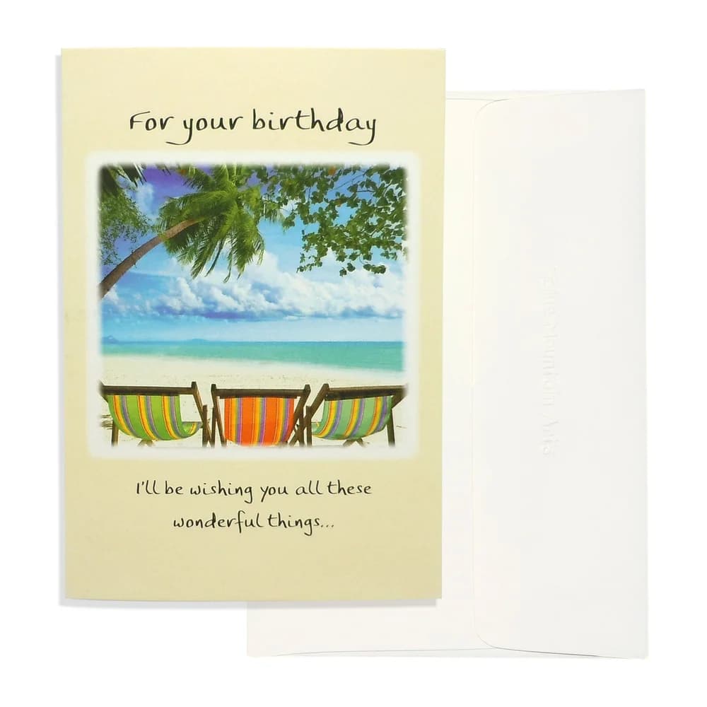 “For your birthday” by Douglas Pagels