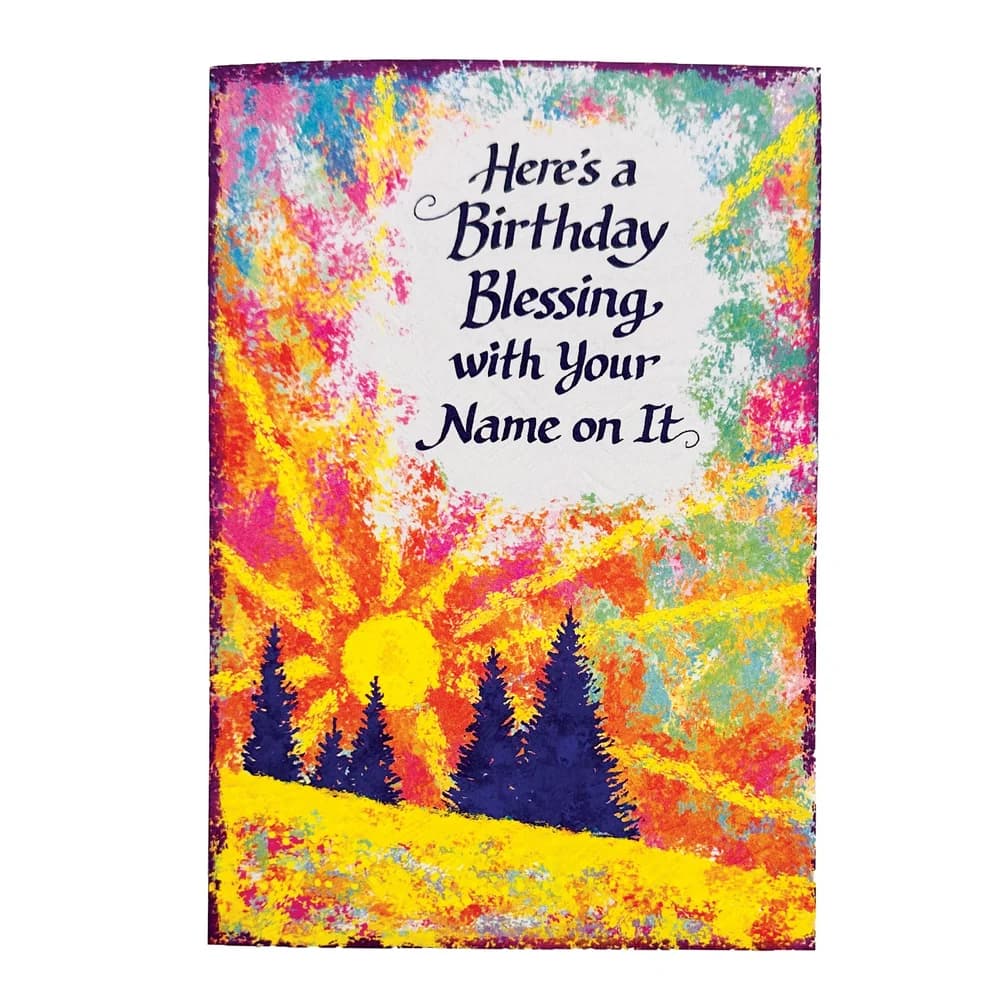 “Here’s a Birthday Blessing with Your Name on It”, picture 2