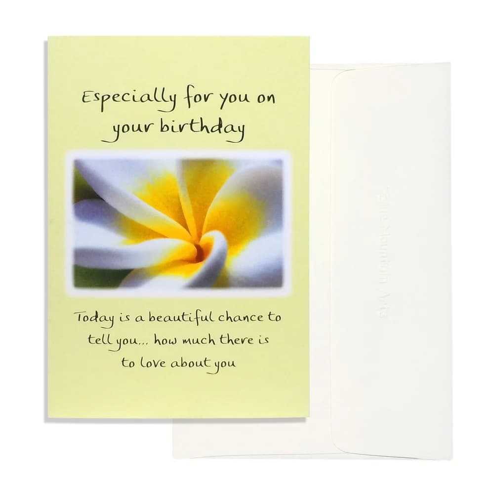 “Especially for you on your birthday” by Douglas Pagels
