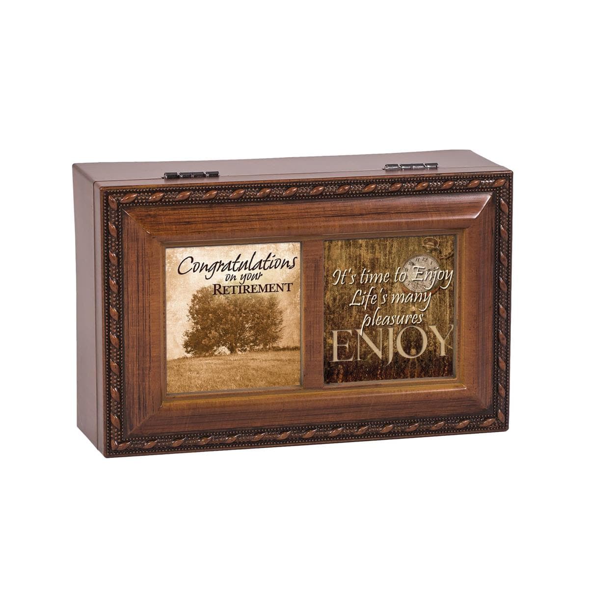 CONGRATS RETIREMENT MUSICAL JEWELRY BOX, picture 3