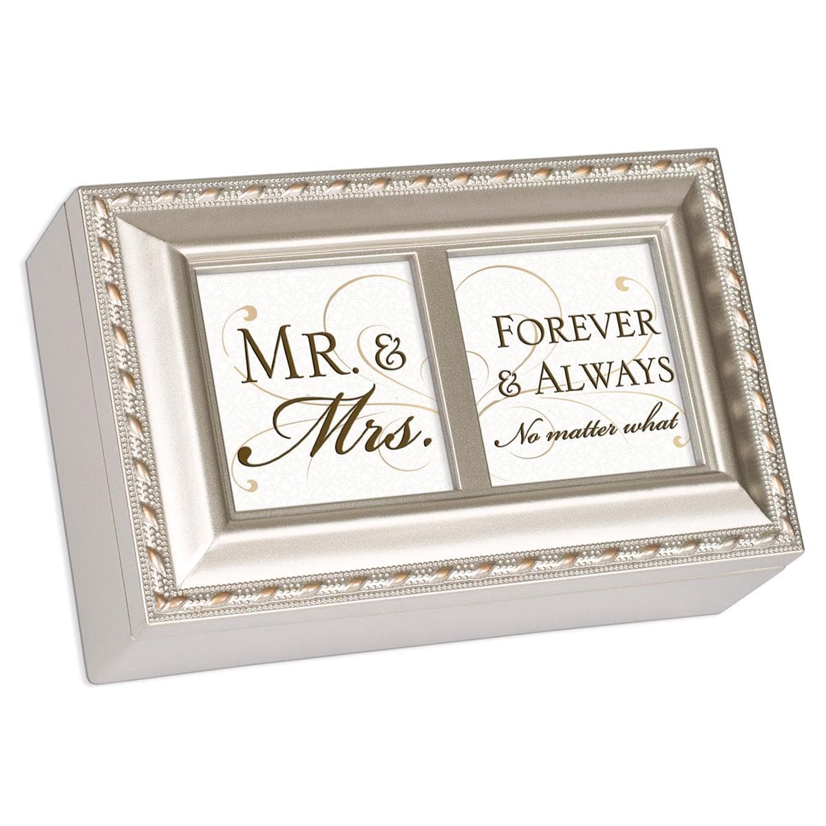 MR AND MRS FOREVER MUSICAL JEWELRY BOX
