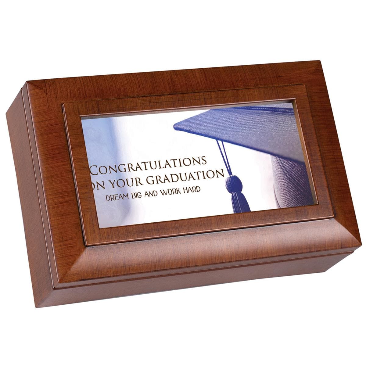 Congratulations Petite Music Jewelry Box