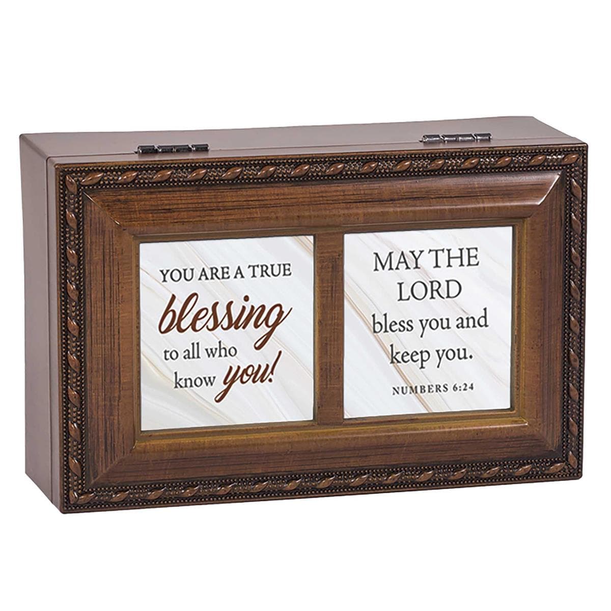 True Blessing Num. 6:24 Musical Jewelry Box
