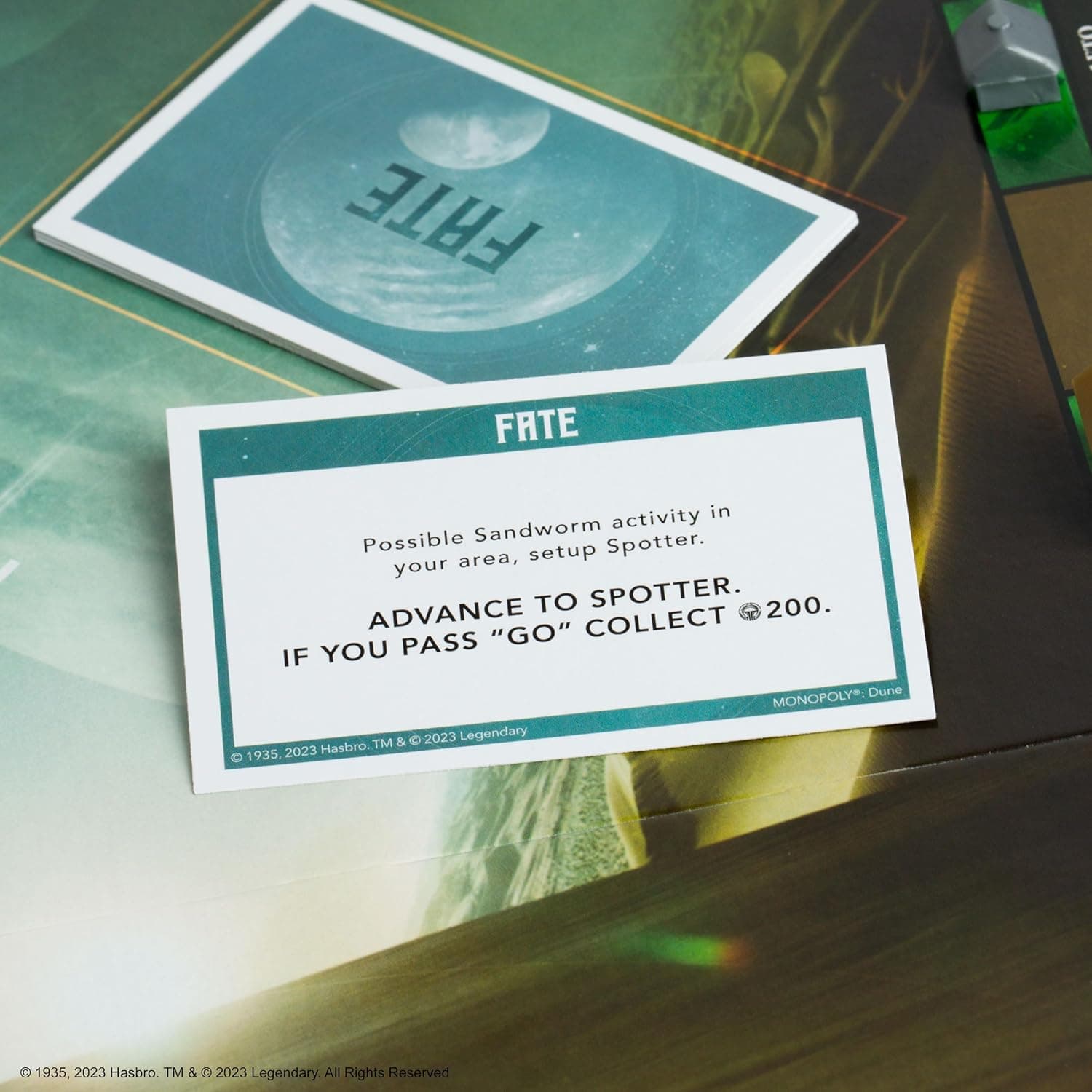 Monopoly: Dune | Play as The Ducal Ring, Crysknife, Gom Jabbar & More |Officially Licensed Collectible Game Based on The Movie Dune, picture 7