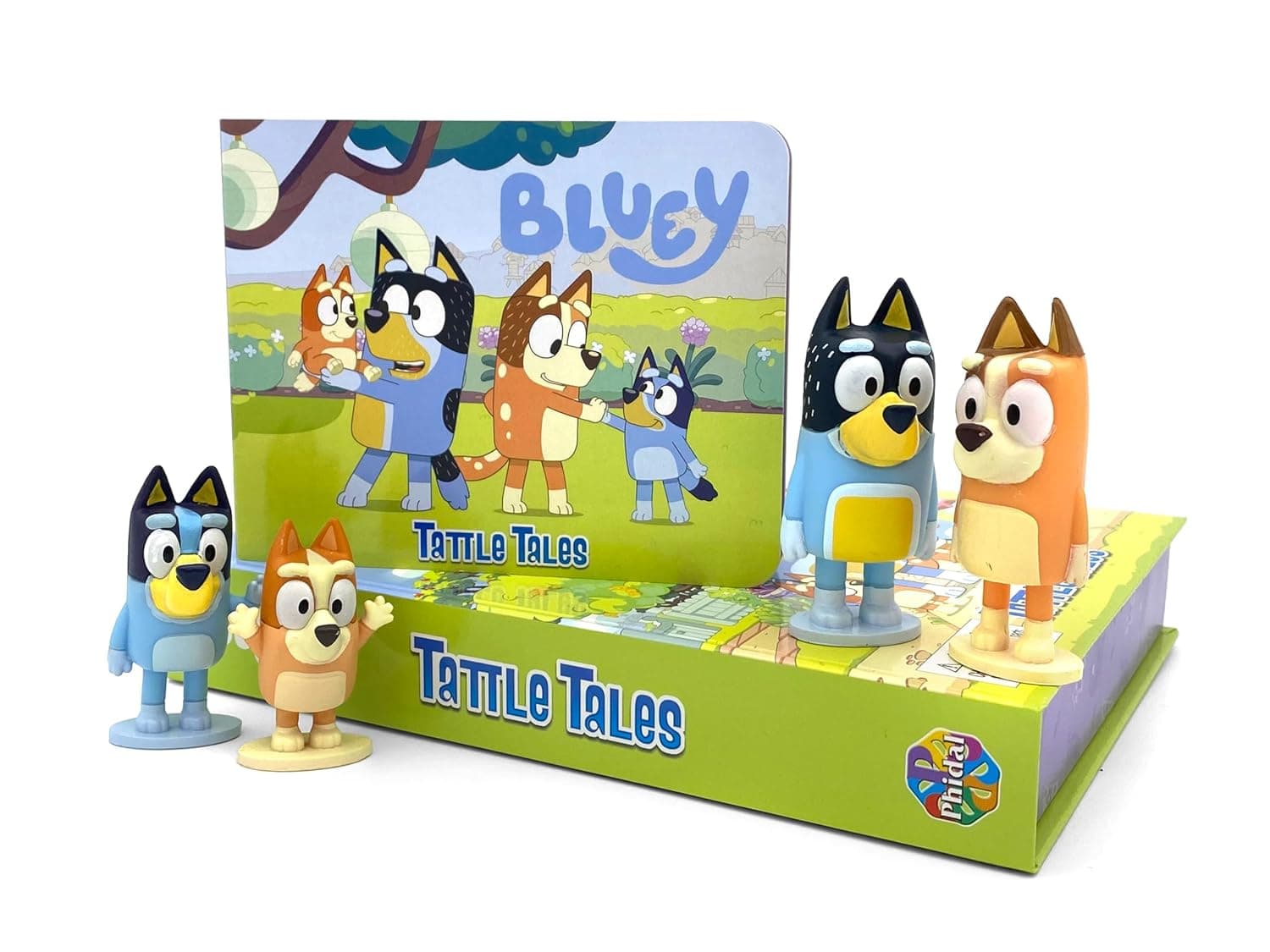 Bluey Tattle Tales - Activity Books for kids, 12-page storybook, 4 figurines, picture 6
