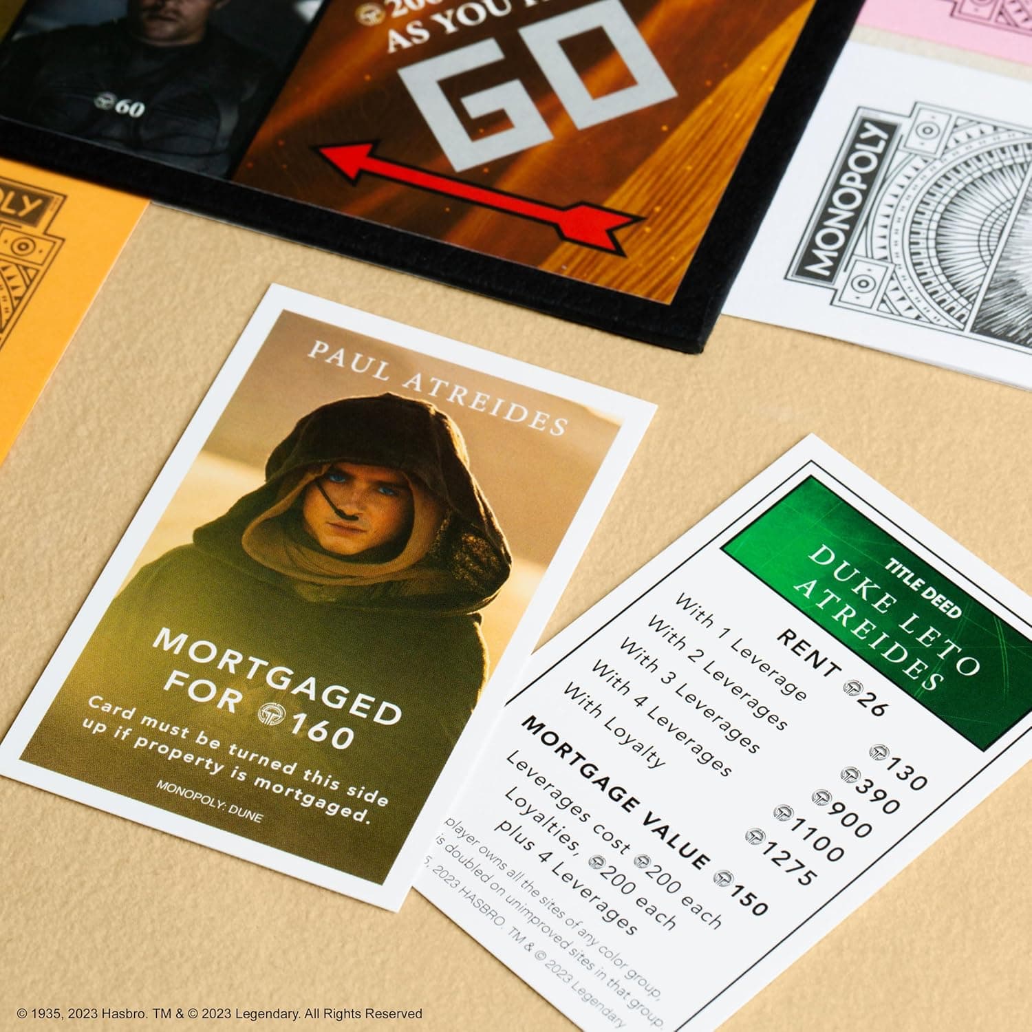 Monopoly: Dune | Play as The Ducal Ring, Crysknife, Gom Jabbar & More |Officially Licensed Collectible Game Based on The Movie Dune, picture 9
