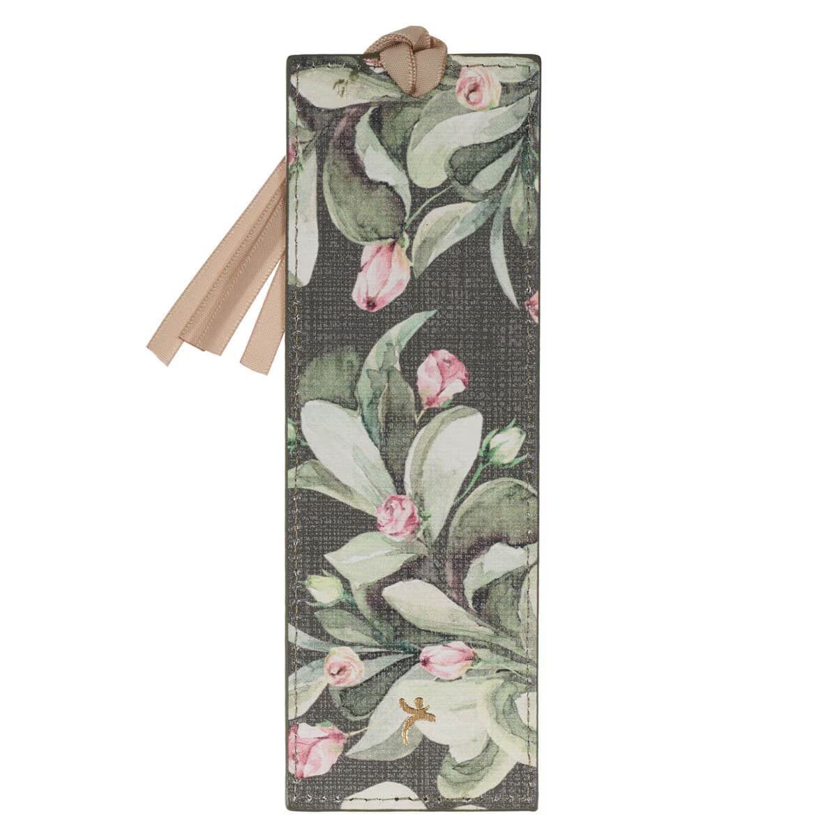 Everything Beautiful - Ecclesiastes 3:11 Green Faux Leather Bookmark, picture 2