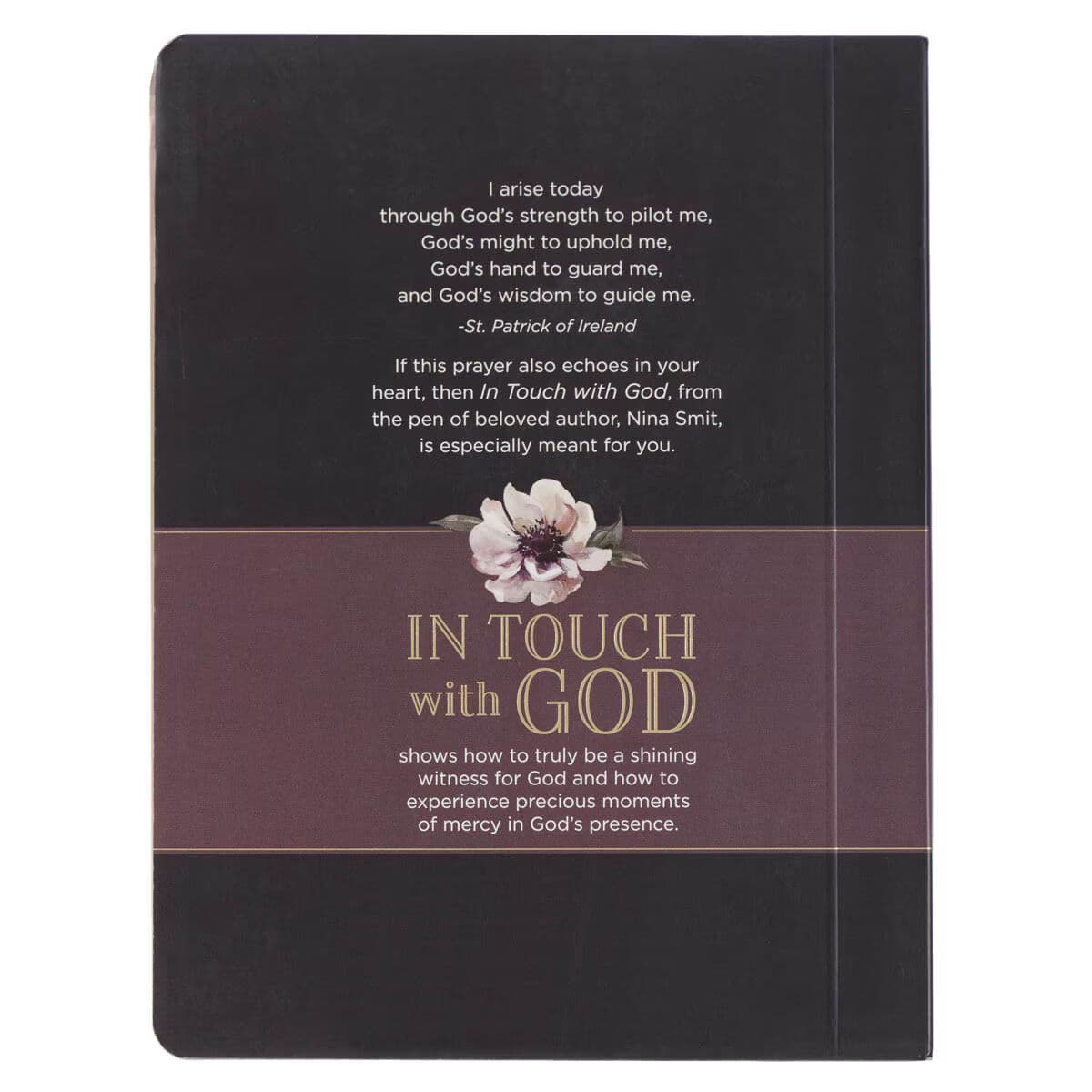In Touch with God Pink Floral Softcover Devotional, picture 2