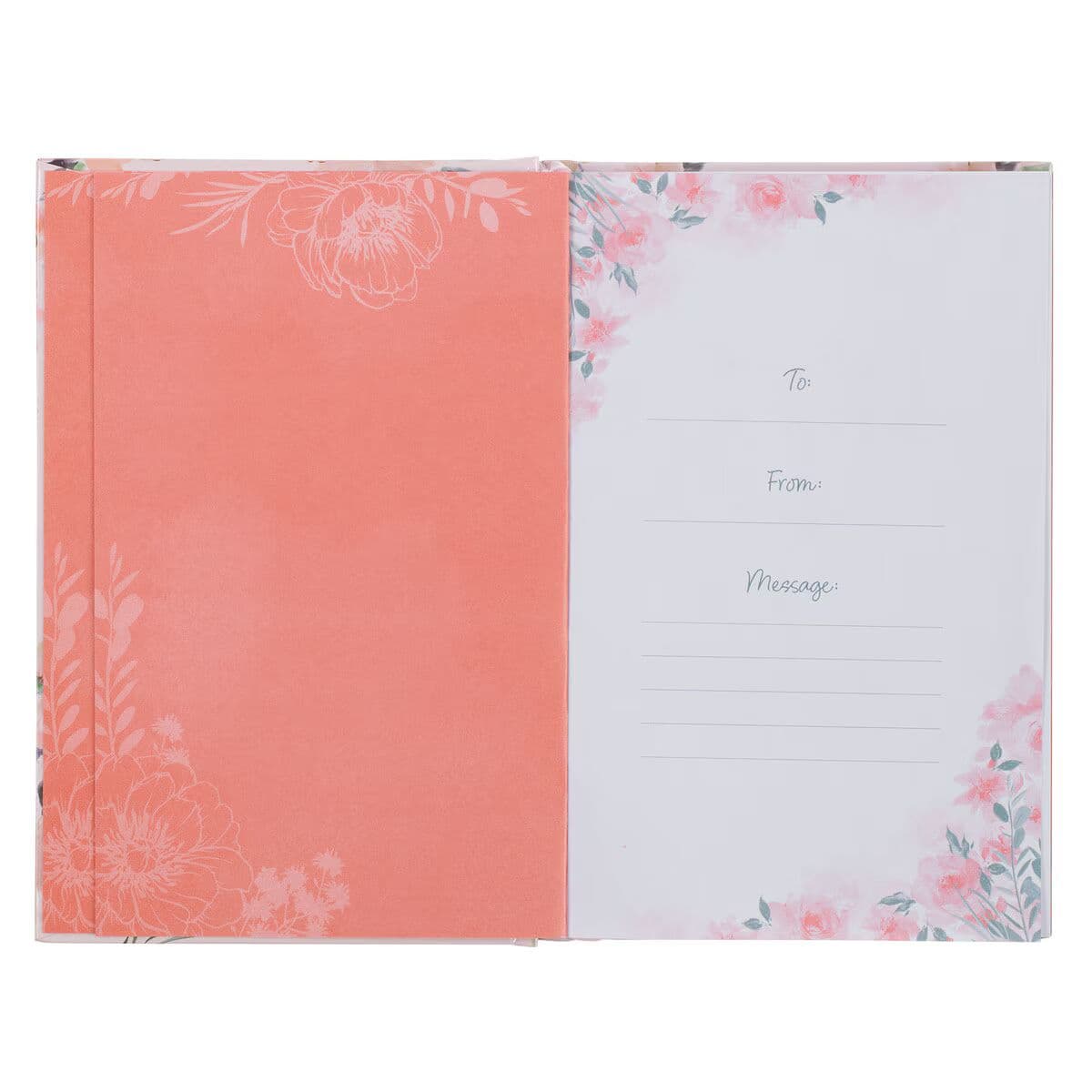 Trusting in God's Plan Pink Hardcover 90-Day Devotional, picture 2