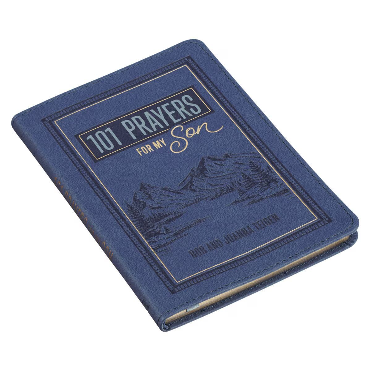 101 Prayers for My Son Blue Faux Leather Prayer Book, picture 3