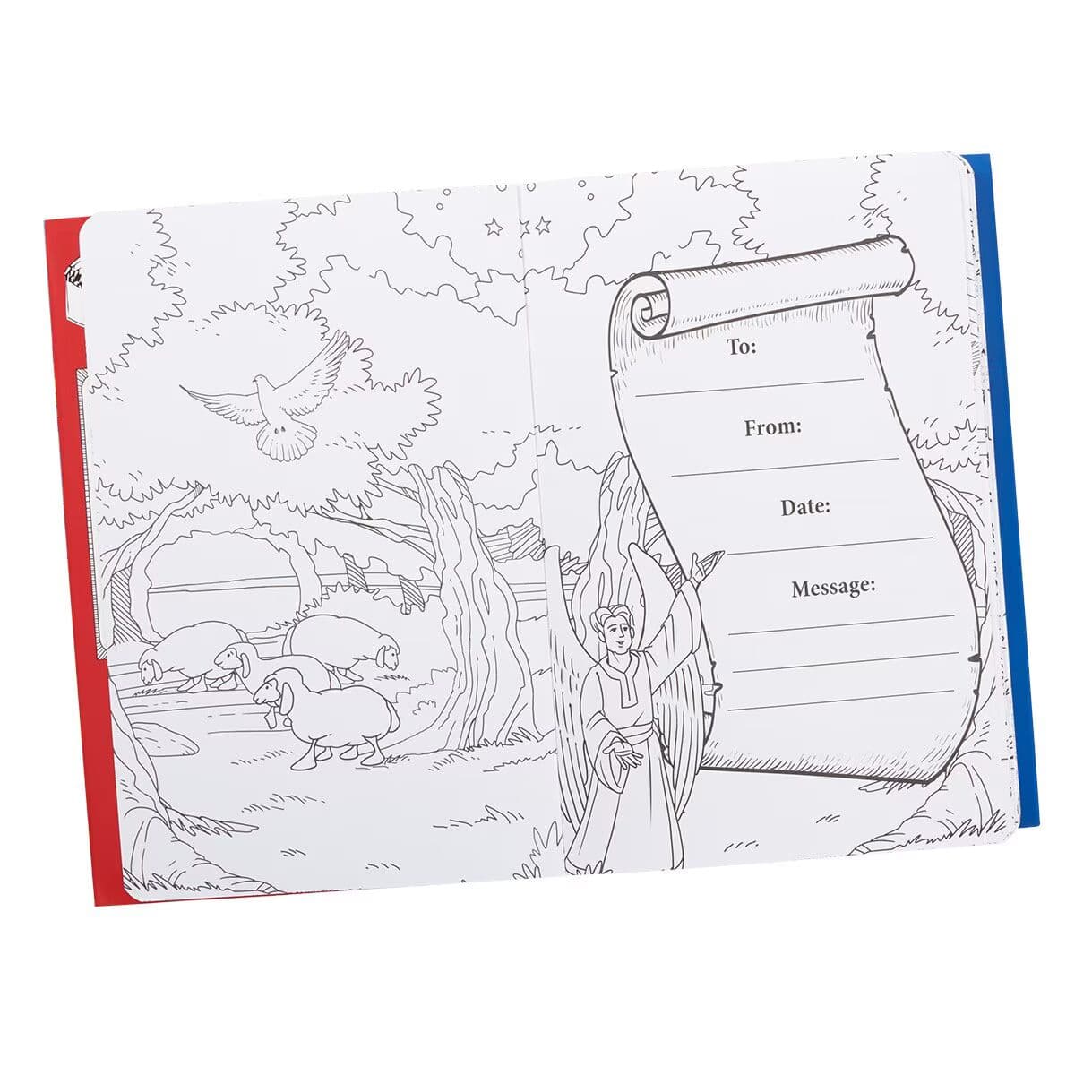 My Own Keepsake Bible: Children's Coloring Bible, picture 4