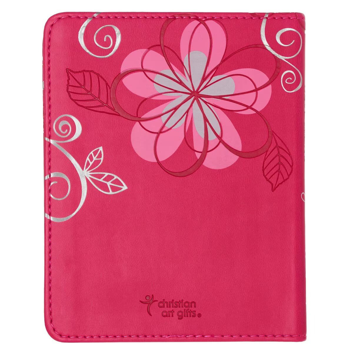 The One-Minute Devotions for Girls Pink Faux Leather Devotional, picture 2