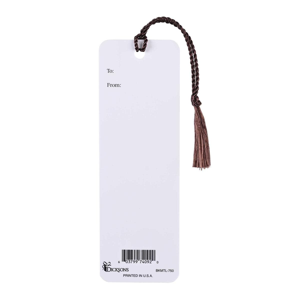 Tassel Bookmark Man Of God Be Strong, picture 2