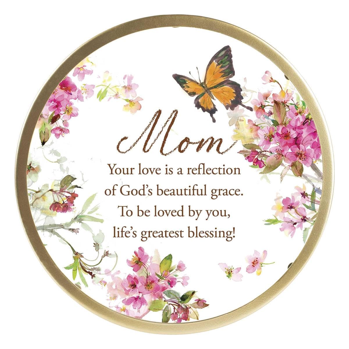 Mom Gods Beautiful 10x10 Framed Wall Art