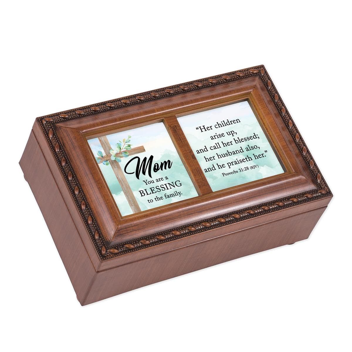 Mom Bless-Prov. 31 KJV Petite Music Box