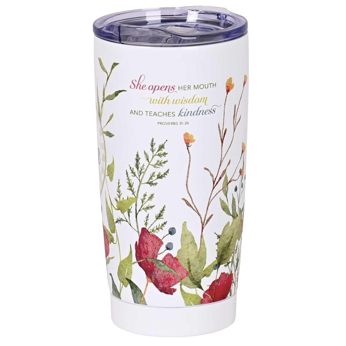 Mom Trust In Lord 20 Oz Floral Tumbler, picture 2