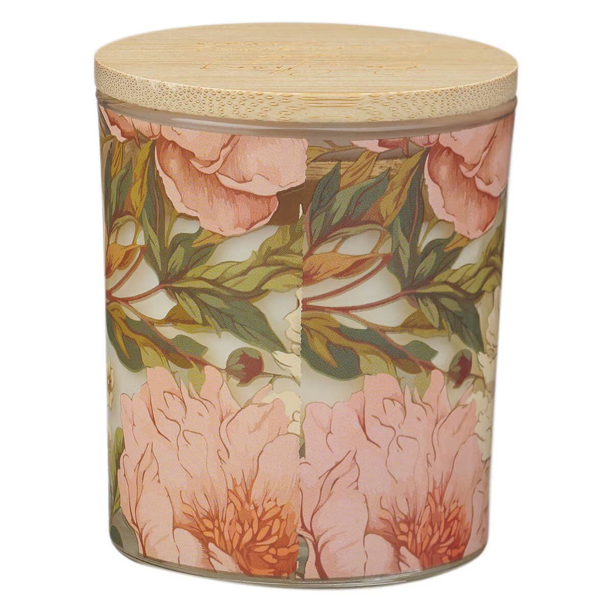 Be Strong and Courageous - Joshua 1:9 Eucalyptus Sandalwood Scented Candle in a Glass Jar, picture 2