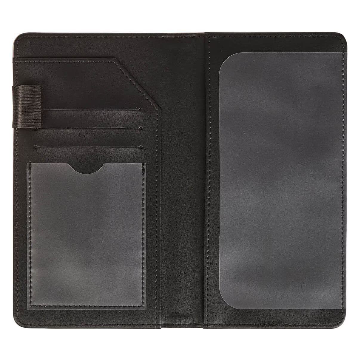 Joyful - 1 Thessalonians 5:16 Mauve Floral Faux Leather Checkbook Wallet, picture 3