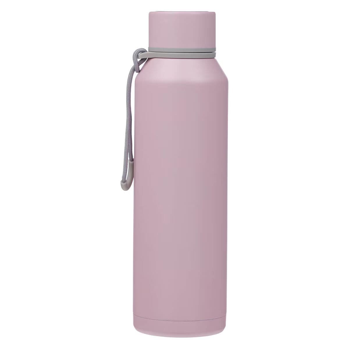 Be Joyful - 1 Thessalonians 5:16 Pink Stainless Steel Water Bottle, picture 2