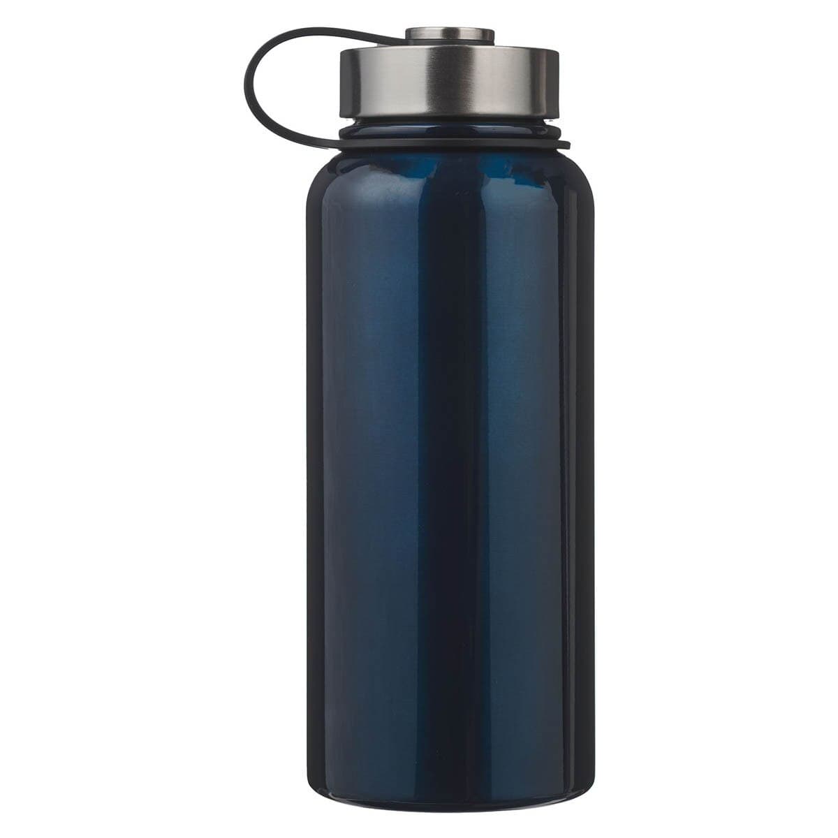 The Plans - Jeremiah 29:11 Navy Blue Stainless Steel Water Bottle, picture 2