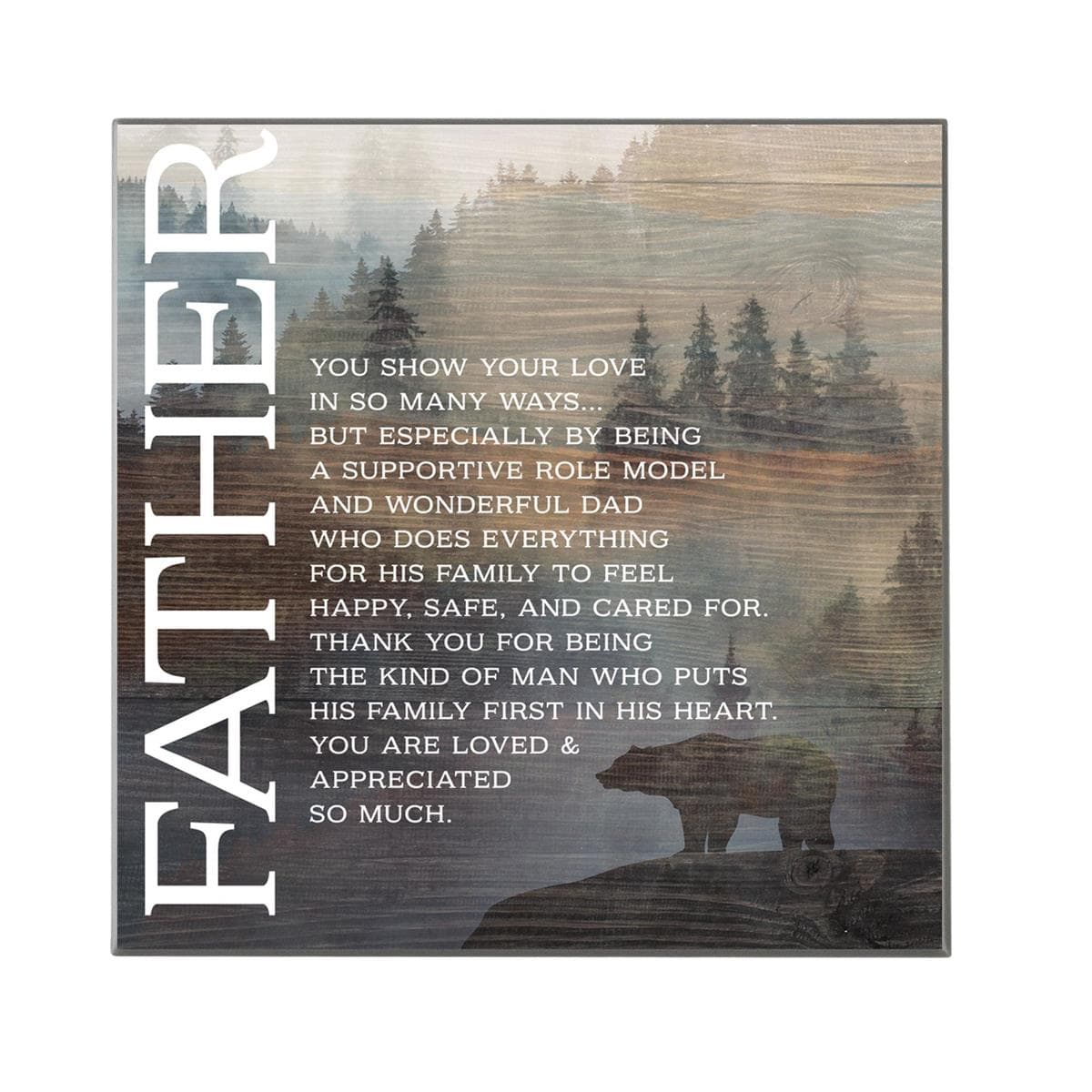Father, You Show Your Love Wall Tile, picture 3