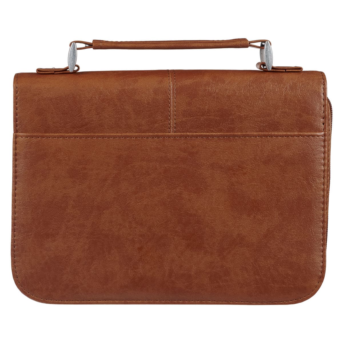 Faith Brown Faux Leather Bible Case with Badge - Large, picture 2