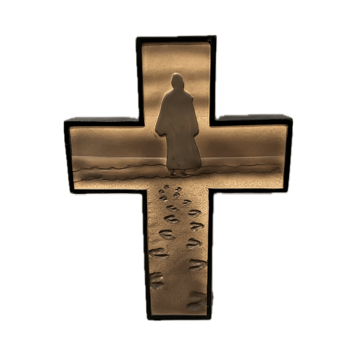 Footprints Tabletop Cross
