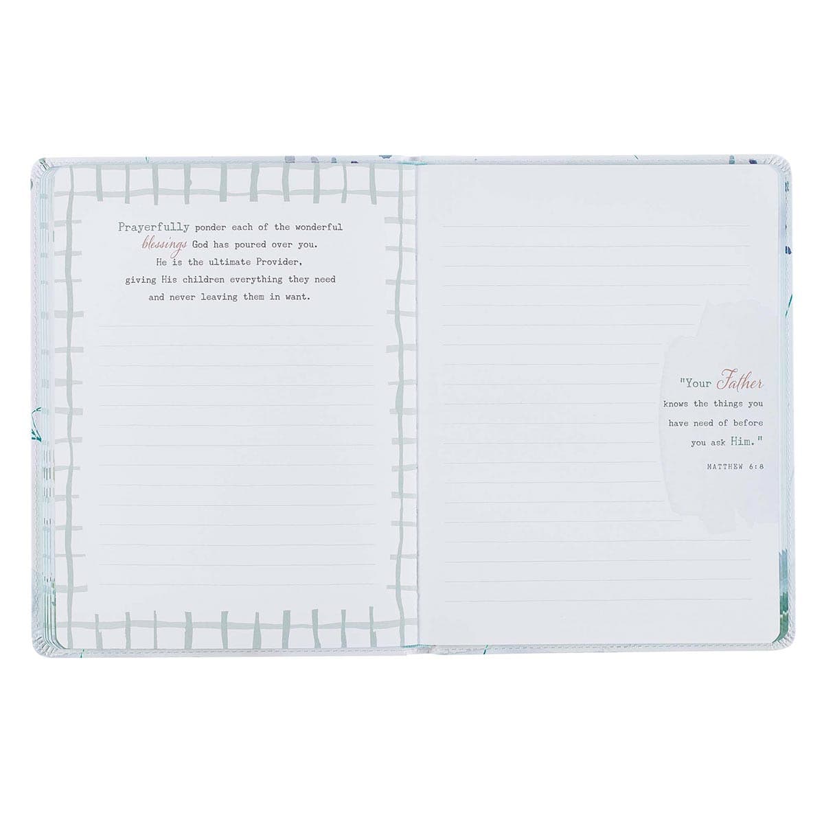 Be Still Faux Leather Prayer Journal for Women, picture 7