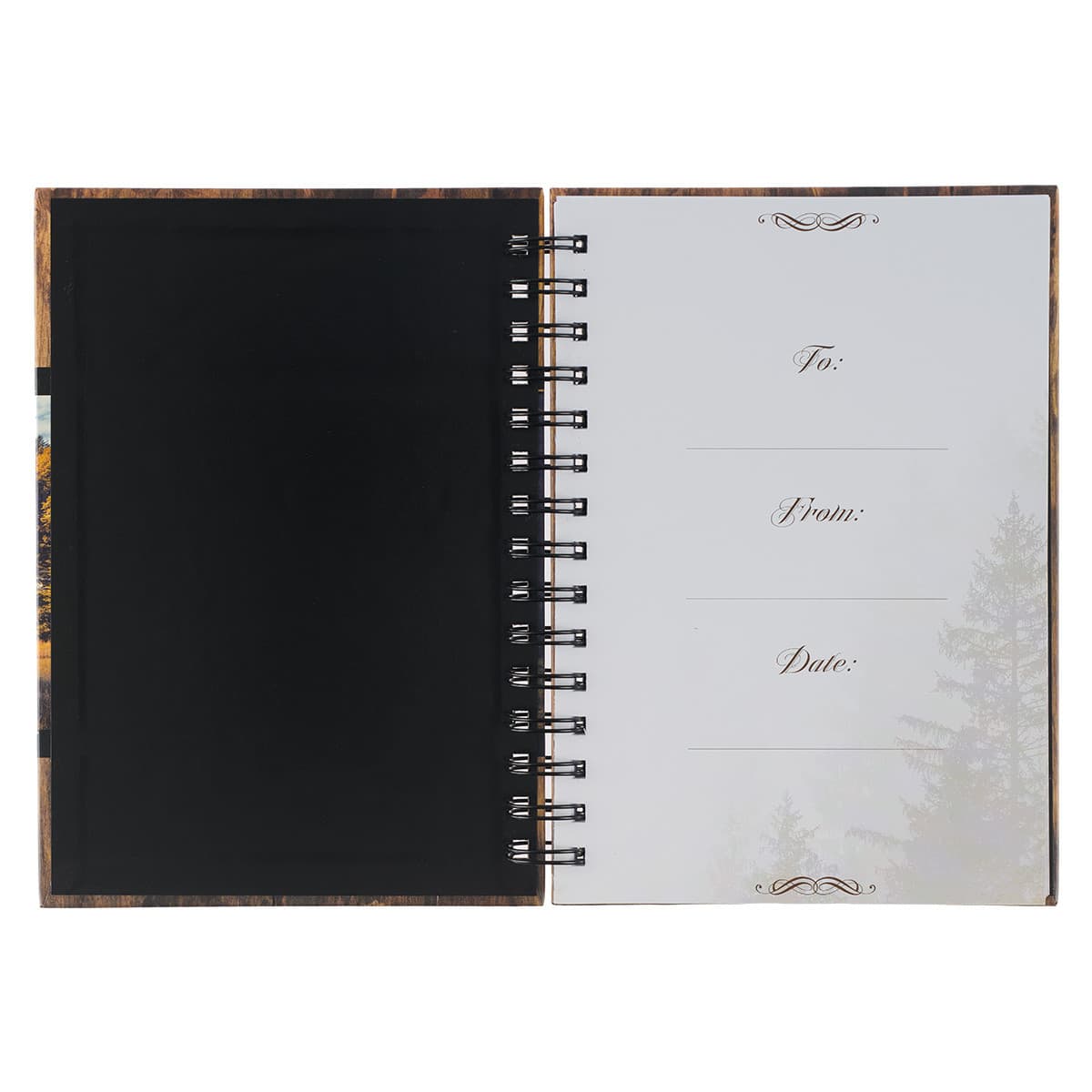 The LORD is My Strength - Psalm 28:7 Wirebound Journal, picture 3