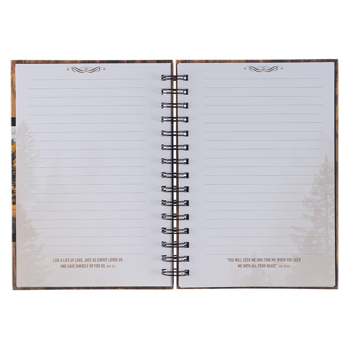 The LORD is My Strength - Psalm 28:7 Wirebound Journal, picture 4