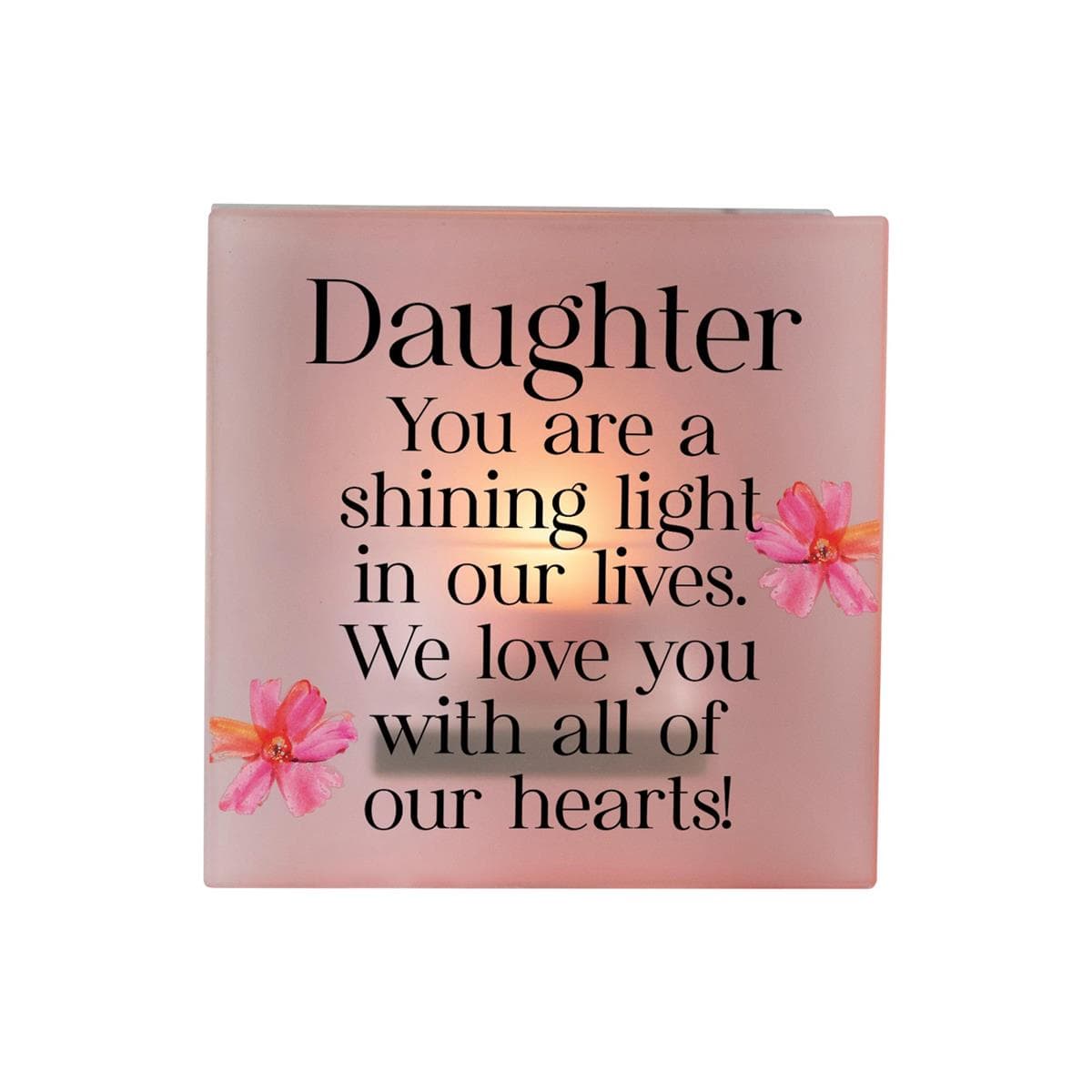 Daughter, You Are a Shining Light Tealight Candle Holder, picture 3