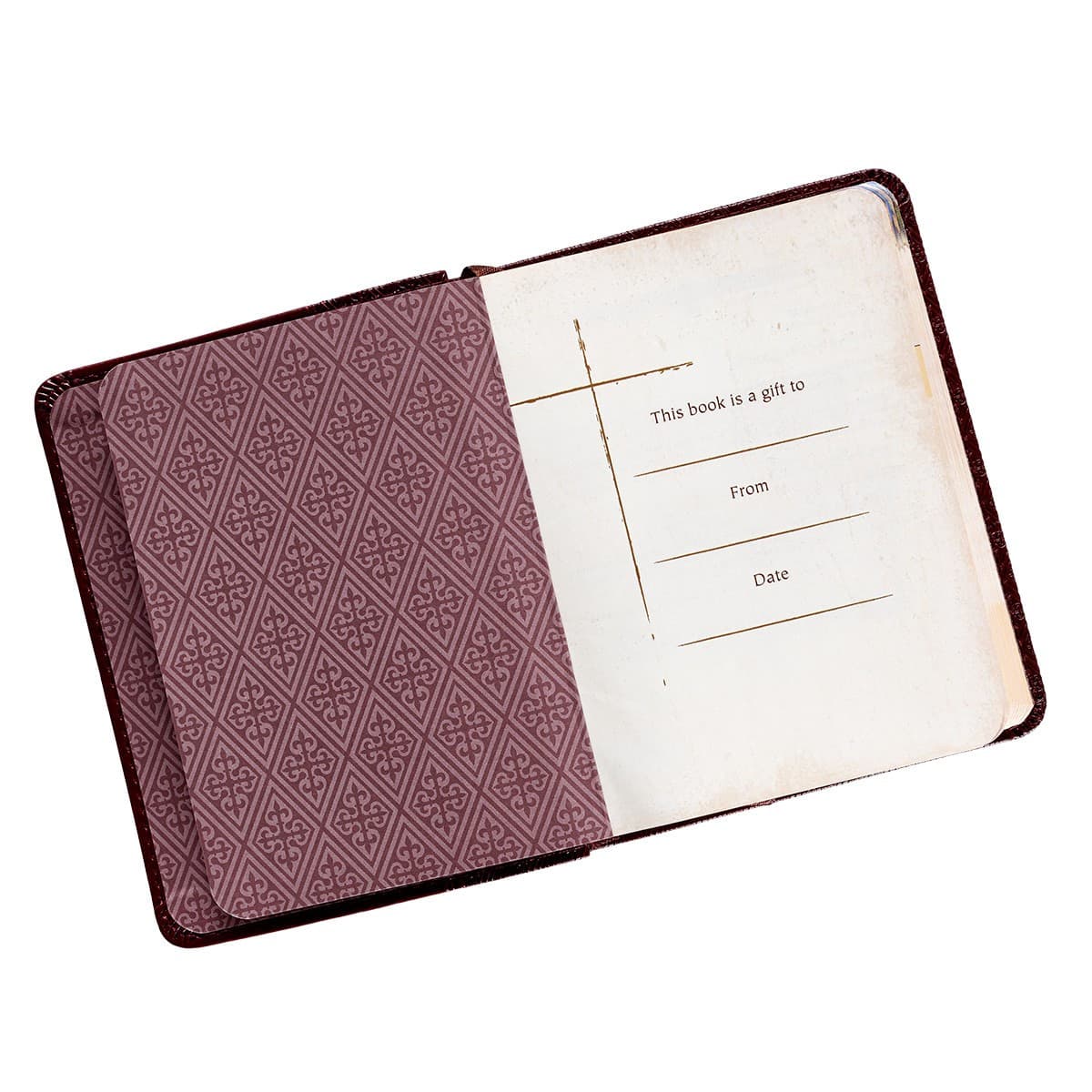 The Power of Prayer Brown Faux Leather One-Minute Devotions, picture 4