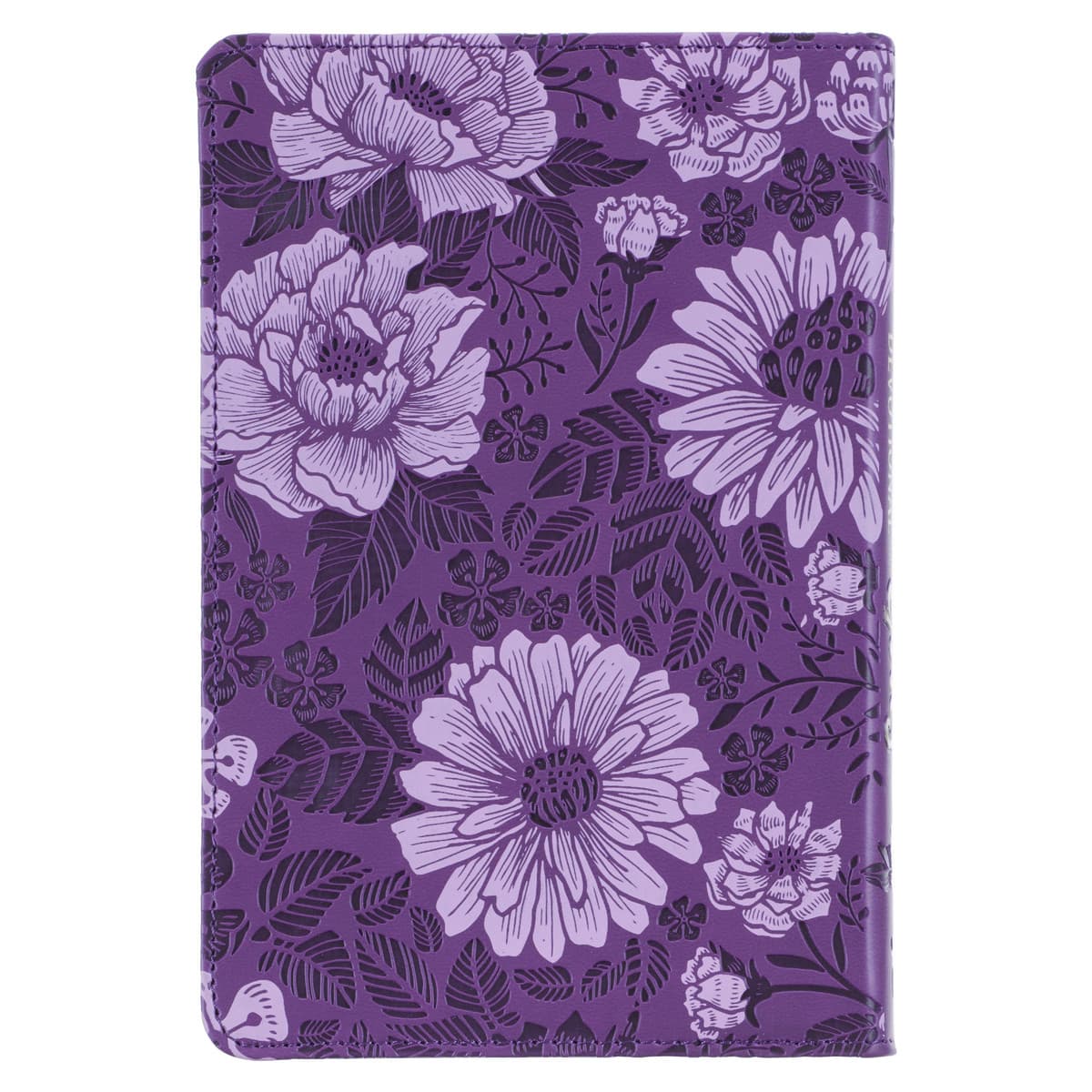 Purple Faux Leather Pocket Devotional for Girls, picture 2