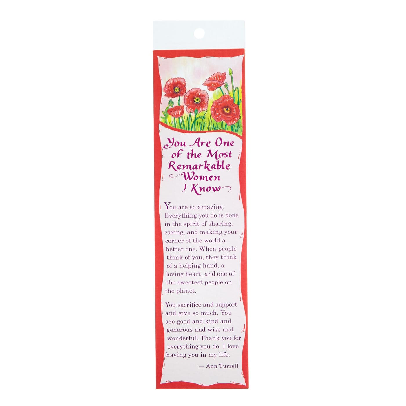 You Are One Of The Most Remarkable Women I Know Blue Mountain Arts Bookmark