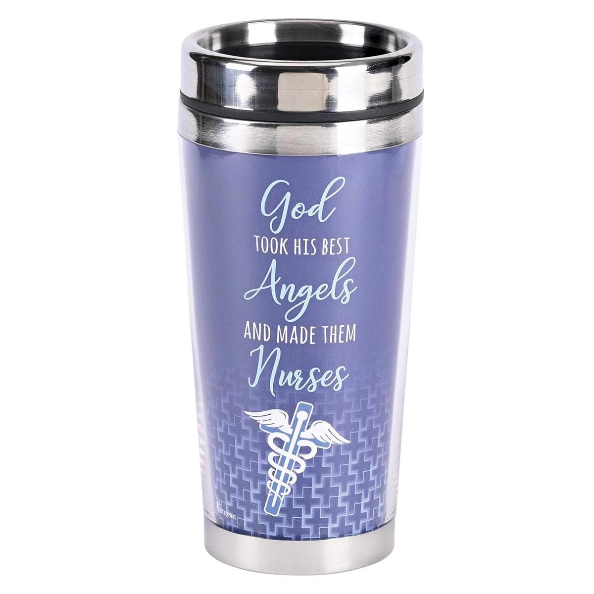 NURSE GOD TOOK HIS BEST 16 OZ TRAVEL MUG