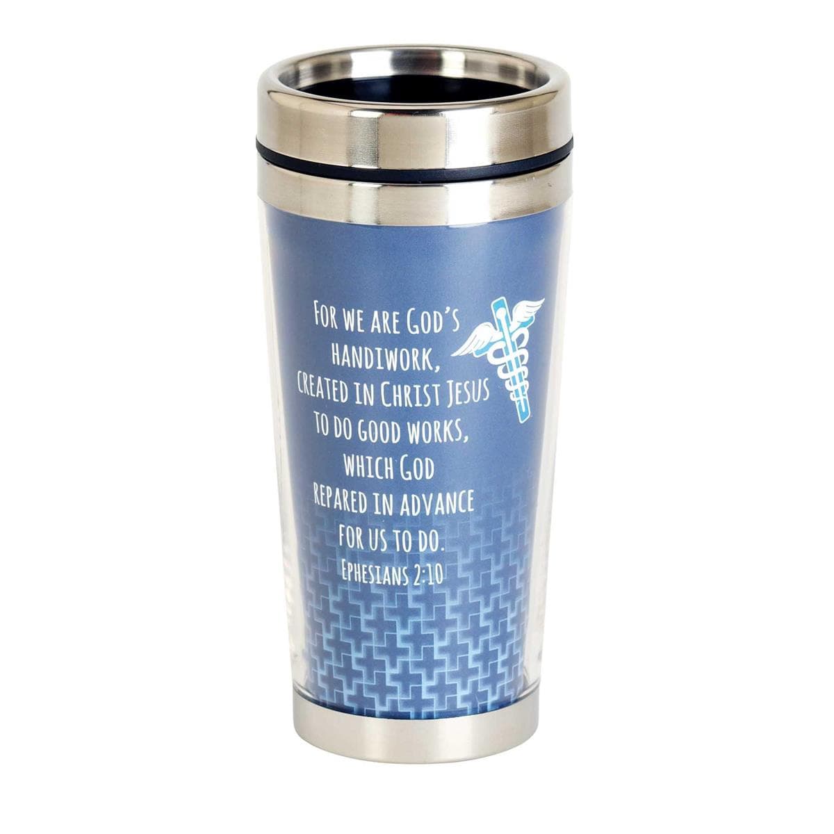 NURSE GOD TOOK HIS BEST 16 OZ TRAVEL MUG, picture 2