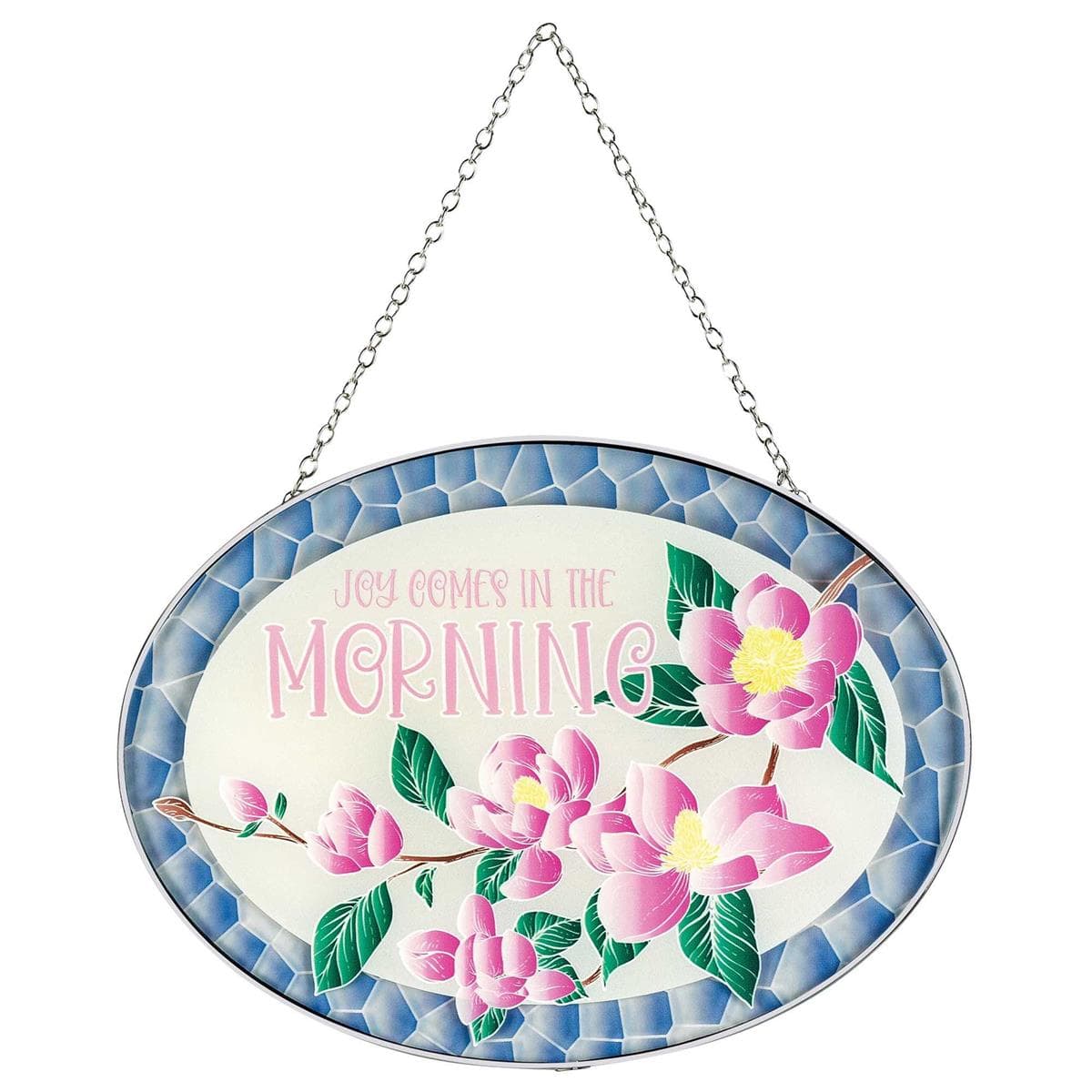 JOY COMES IN THE MORNING 9IN SUNCATCHER