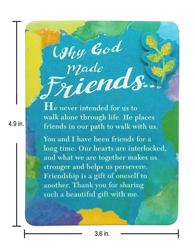 "Why God Made Friends..." Magnet with Easel Back, picture 2